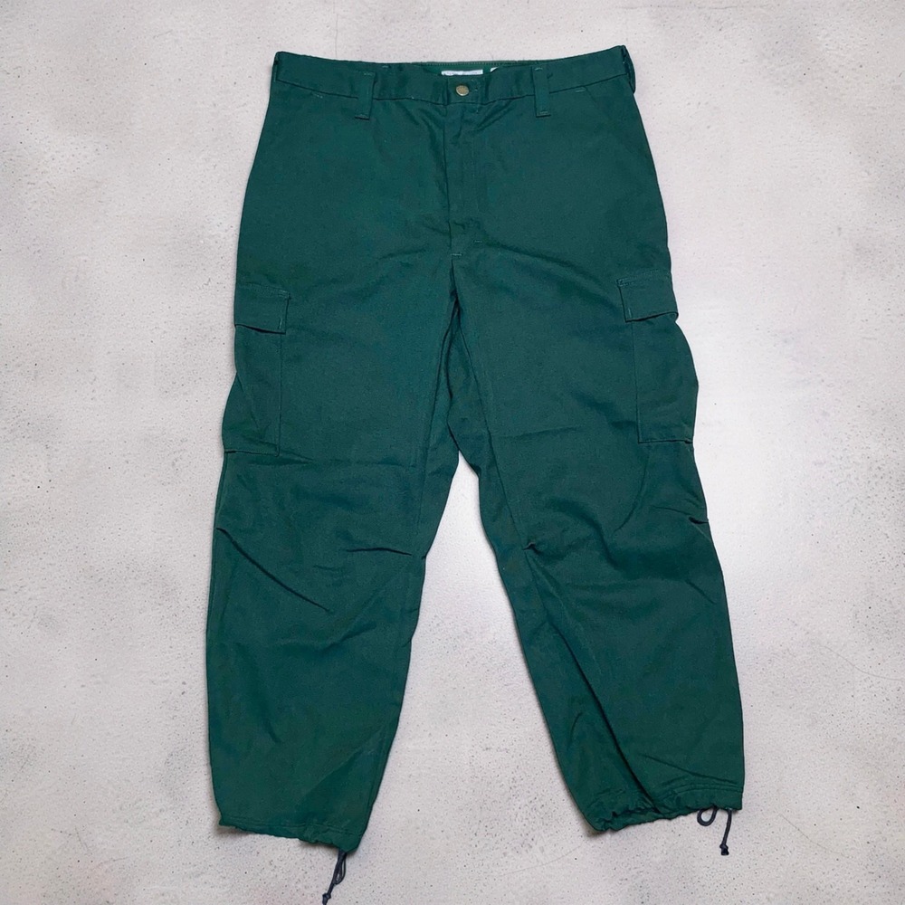 Terry Mfg 2002 Wildland Fire Aramid Cargo Pants Mens 38x28 Green USA 5100-92G
